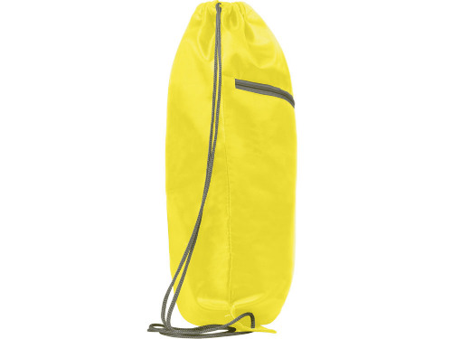 Рюкзак-мешок NINFA с карманом на молнии, желтый