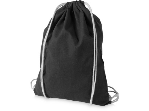Рюкзак хлопковый Oregon, черный