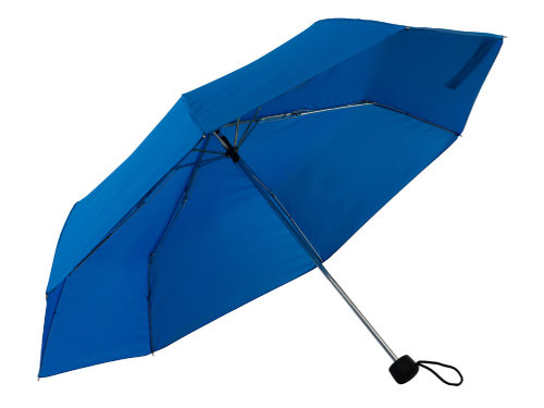 Зонт Picau из переработанного пластика в сумочке, синий