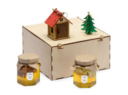 Подарочный набор Decoration Deluxe с двумя видами меда