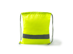 Рюкзак-мешок LABUR со светоотражающей полоской, неоновый желтый