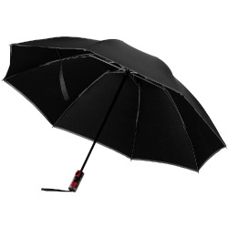 Зонт наоборот складной Futurum, черный