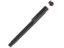 Капиллярная ручка в корпусе из переработанного материала rPET RECYCLED PET PEN PRO FL, черный с красным