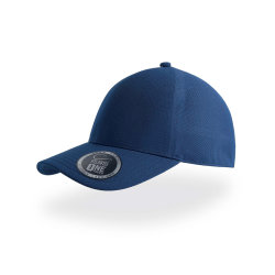 Бейсболка CAP ONE,  без панелей, швов и застежки (темно-синий)